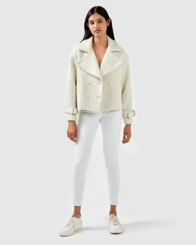 Belle & Bloom Power Over Me Tweed Jacket In Multi