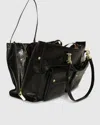 Belle & Bloom Reflections Shoulder Bag In Black