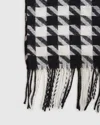 Belle & Bloom Return To Sender Houndstooth Scarf In Multi