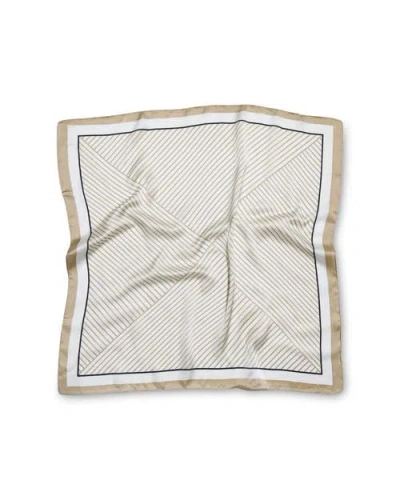 Belle & Bloom Right This Way Fashion Scarf In Brown