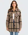 Belle & Bloom Back Together Belted Shacket In Multi