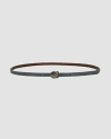 Belle & Bloom Rock With Me Studded Belt In Grey