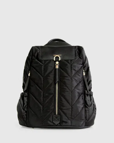 Belle & Bloom Runaway Royalty Backpack In Black