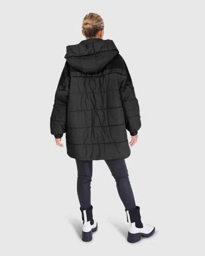 Belle & Bloom Say It Again Quilted Jacket In Black