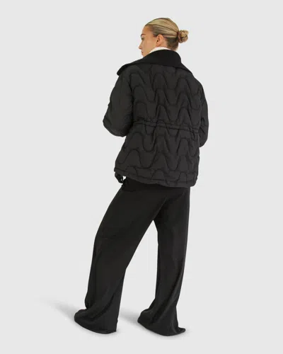 Belle & Bloom See You Again Quilted Jacket In Black