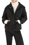 Belle & Bloom See You Again Quilted Jacket In Black