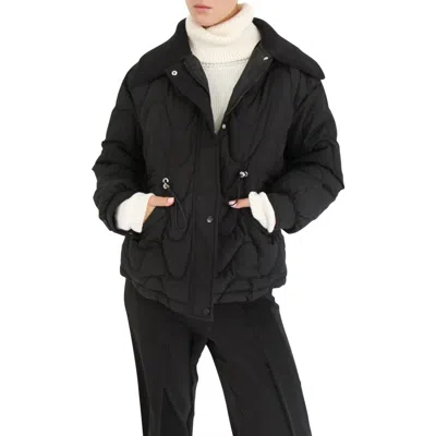 Belle & Bloom See You Again Quilted Jacket In Black