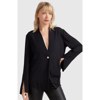 BELLE & BLOOM BELLE & BLOOM SHEER GENIUS LIGHTWEIGHT BLAZER