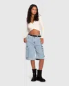 Belle & Bloom Skater Girl Short In Multi