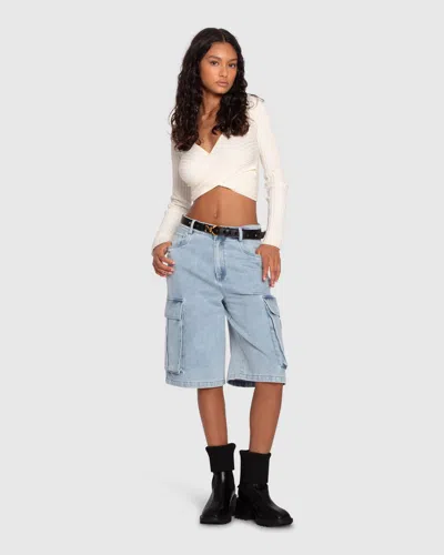 Belle & Bloom Skater Girl Short In Multi