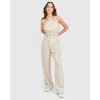 Belle & Bloom State Of Play Wide Leg Pant - Sand