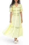 Belle & Bloom Summer Breeze Lace Midi Dress