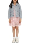 Belle & Bloom Sweet Like Me Denim Jacket In Stonewash