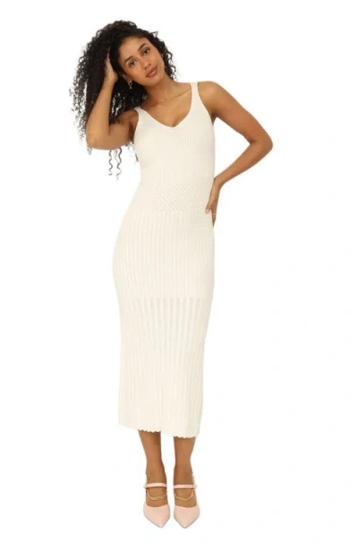 BELLE & BLOOM BELLE & BLOOM SWEET NOTHINGS MIDI KNITTED DRESS