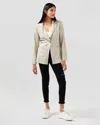Belle & Bloom Synergy Wrap Tie Waist Blazer In Multi