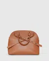 Belle & Bloom Tell Me Why Shoulder Bag In Brown