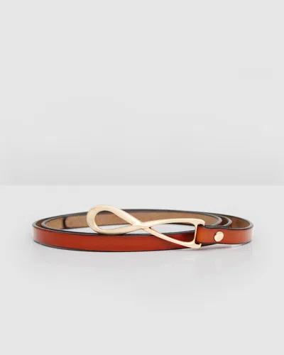 BELLE & BLOOM TIE THE KNOT LEATHER BELT