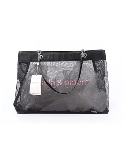 Belle & Bloom Tote Bag In Black