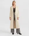 Belle & Bloom Transcendent Asymmetric Split Hem Coat In Multi