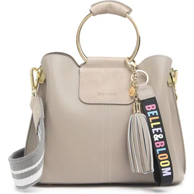 Belle & Bloom Twilight Leather Cross Body Bag In Neutral