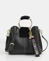Belle & Bloom Twilight Leather Cross-body Bag In Black