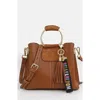 Belle & Bloom Twilight Leather Cross-body Bag In Brown
