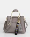 Belle & Bloom Twilight Leather Cross-body Bag In Grey