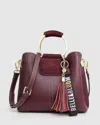 Belle & Bloom Twilight Leather Cross In Red