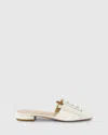 Belle & Bloom Until We Meet Stud Slide In White