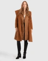 Belle & Bloom Walk Me Home Convertible Coat In Camel