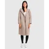 Belle & Bloom Walk This Way Wool Blend Coat In Beige