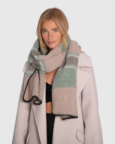 Belle & Bloom Wild Flower Scarf In Sand