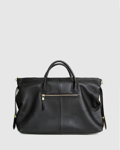 Belle & Bloom Wild Heart Weekender Bag In Black