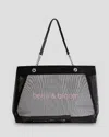 Belle & Bloom Wild Lover Tote Bag In Black