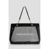 Belle & Bloom Wild Lover Tote Bag In Black/white