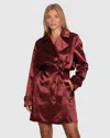 Belle & Bloom Will You Stay Trench Dress