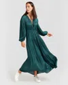 Belle & Bloom Window Seat Tiered Maxi Dress In Multi