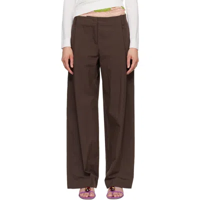 Belle Anna Brown Bolinas Trousers