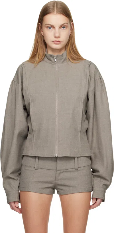 Belle Anna Gray Globo Jacket