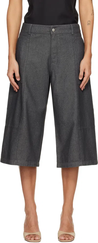 Belle Anna Gray Vallie Denim Shorts