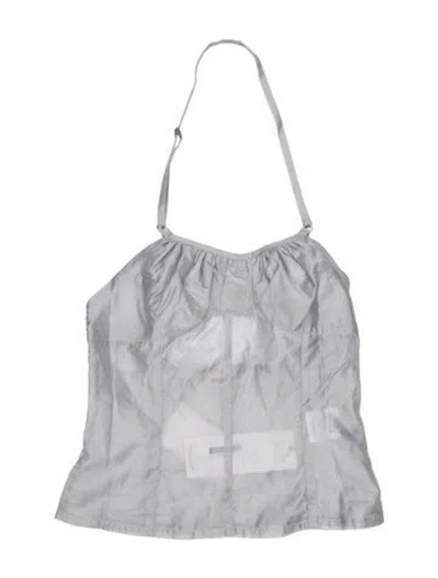 Pre-owned Belle Anna Halterneck Sleeveless Top W/ Tags In Blue
