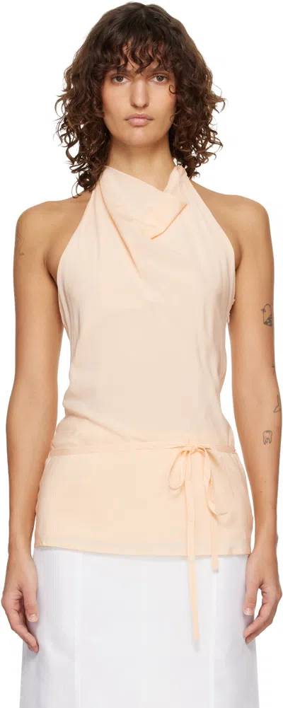Belle Anna Off-white Faie Top In Neutral