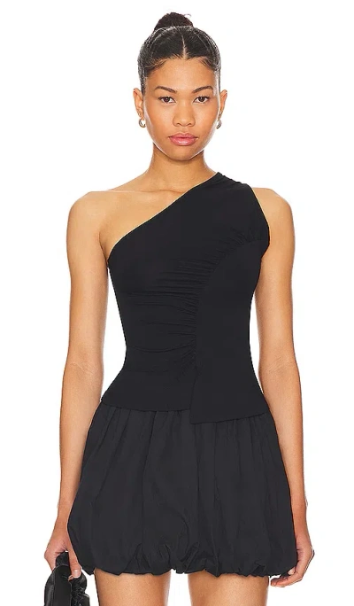 Belle Anna Sakae Top In Black