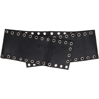 Belle Anna Ssense Exclusive Black Dilara Belt