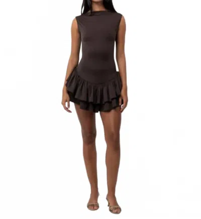 Belle Anna Women's Ballerina Dress In Brown