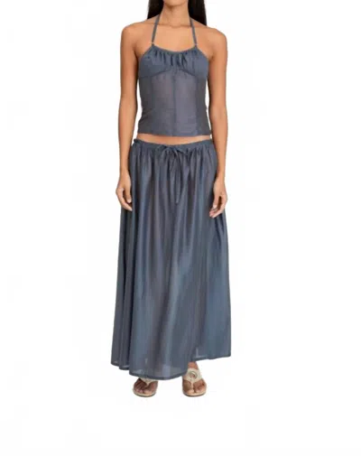 Belle Anna Women's Flore Top In Blue
