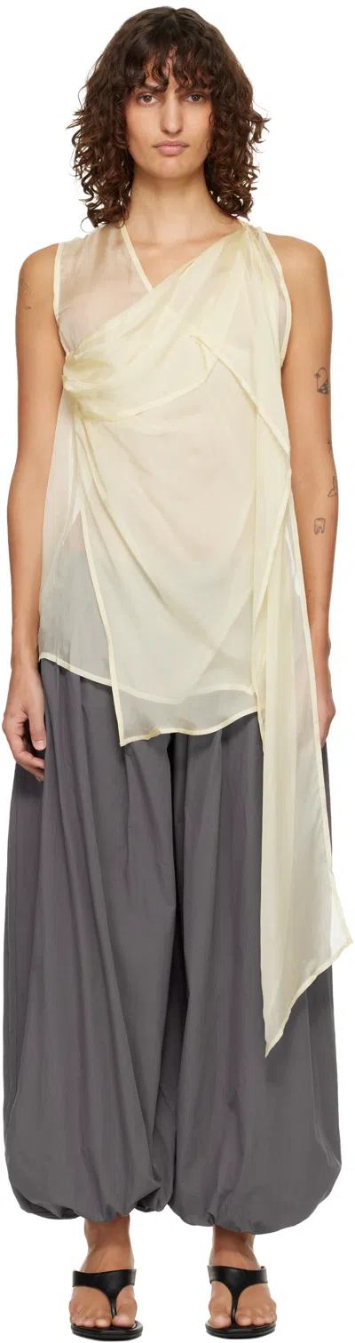 Belle Anna Yellow Vale Top