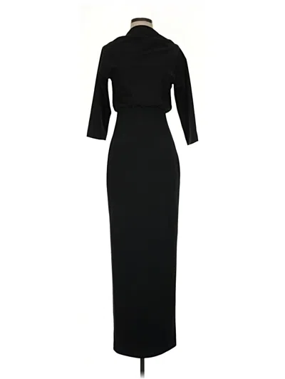 Pre-owned Belle Badgley Mischka Casual Dress In Black