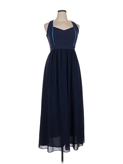 Pre-owned Belle Badgley Mischka Casual Dress In Blue