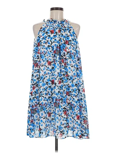 Pre-owned Belle Badgley Mischka Casual Dress In Blue